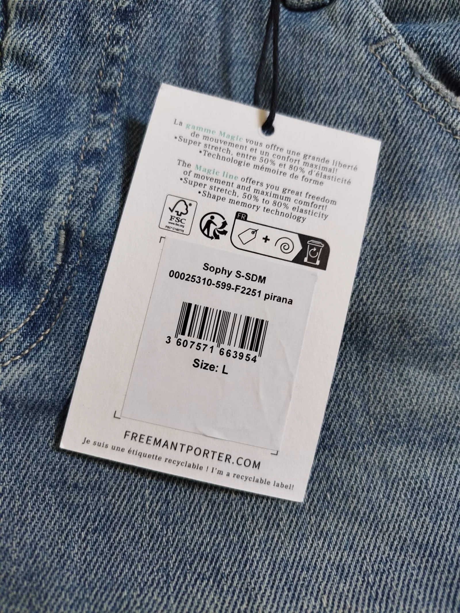 Freeman T. Porter sophy jeans slim 7/8 pirana – photo 9